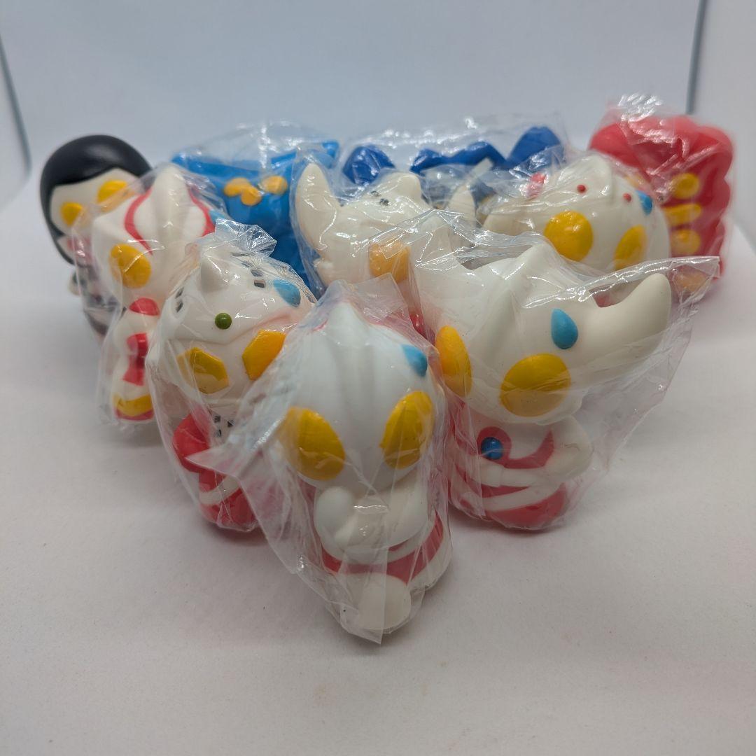 廃盤希少品】ウルトラマン M78 指人形 10体セット 平成レトロ ソフビ