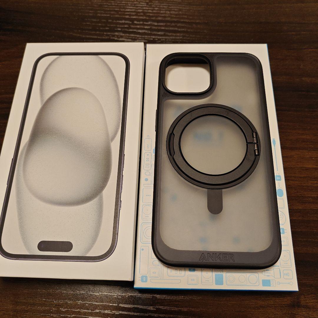 Apple iPhone 15 本体 シムフリー 128GB 美品 ケース付き