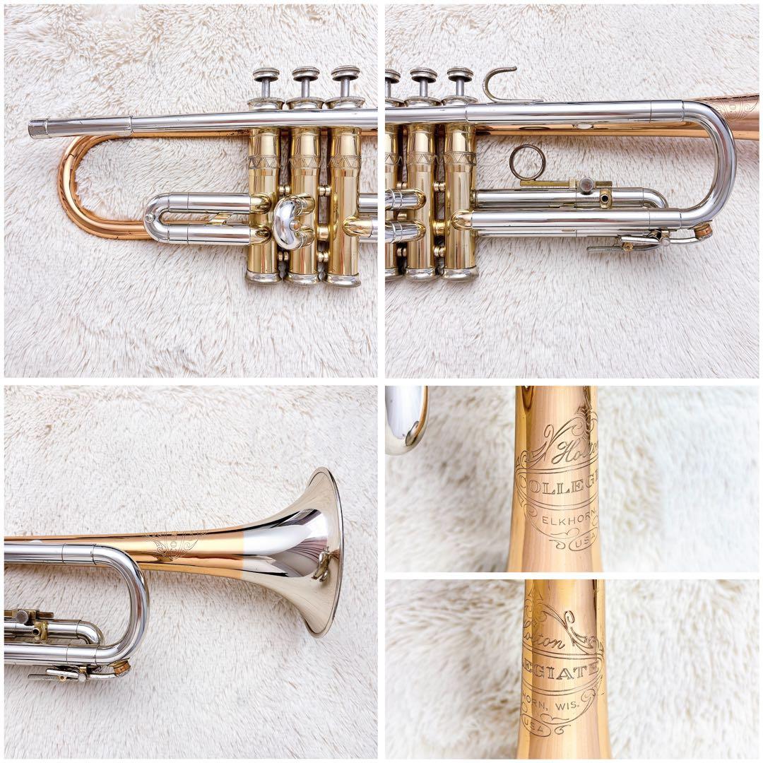 HOLTON ホルトン COLLEGIATE トランペット マウスピース付き - メルカリ