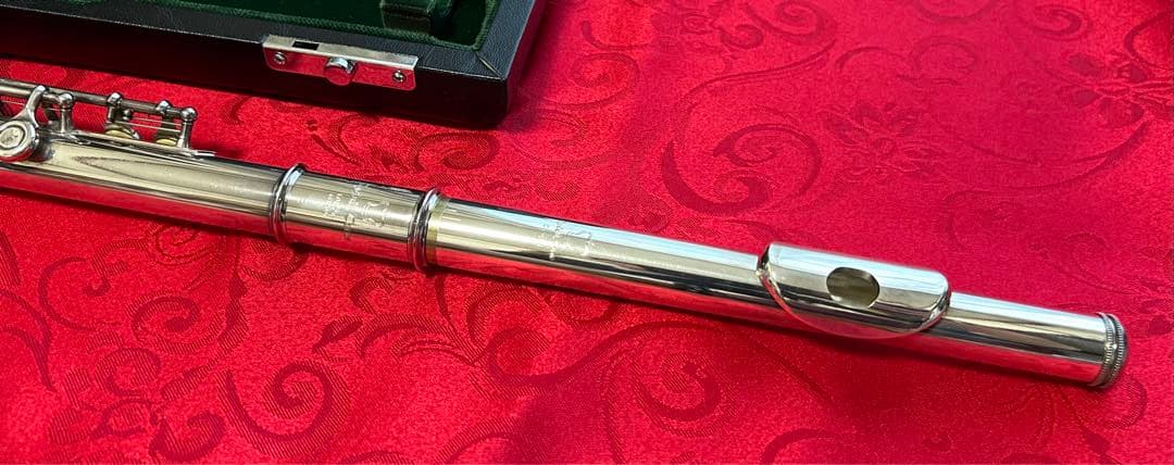 フルート ルーダルカルテ Rudall Carte Eメカ カバー付き - メルカリ