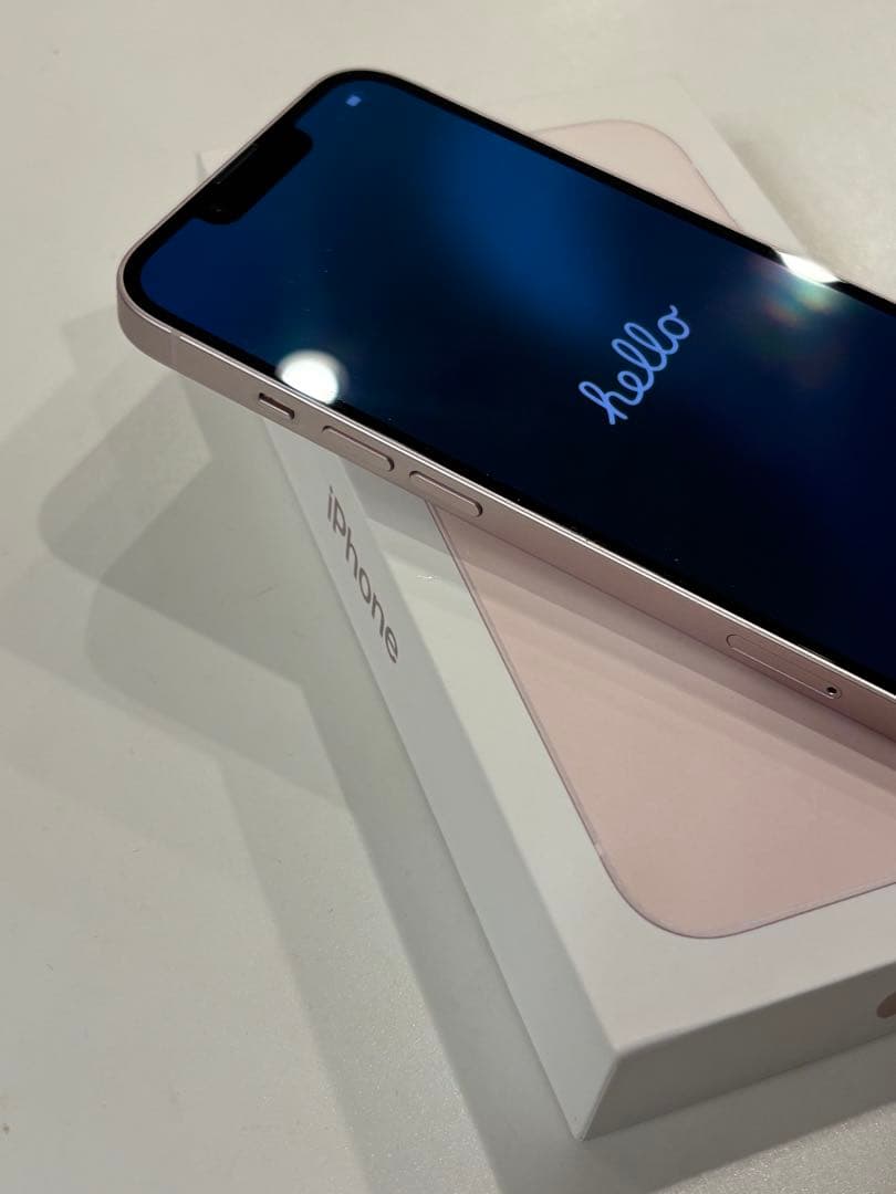 【美品】Apple iPhone 13 256GB ピンク本体SIMフリー　箱付