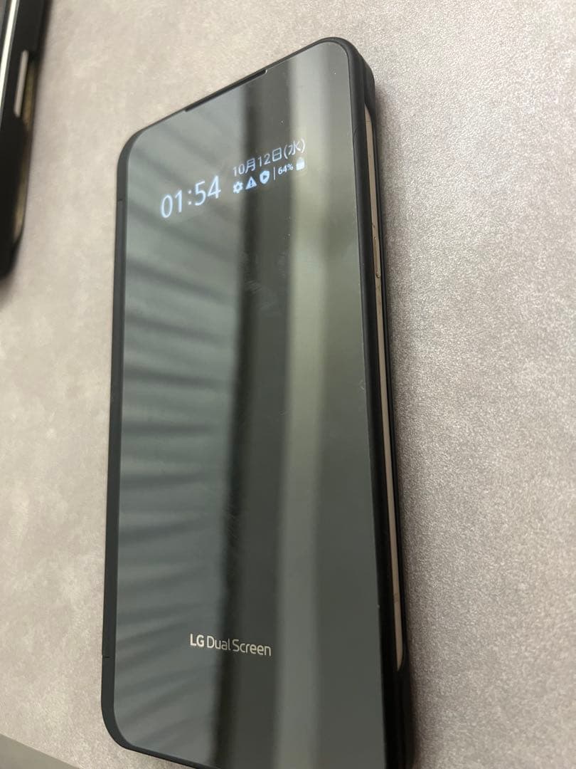 LG V60 ThinQ 5G デュアルスクリーンケース付き