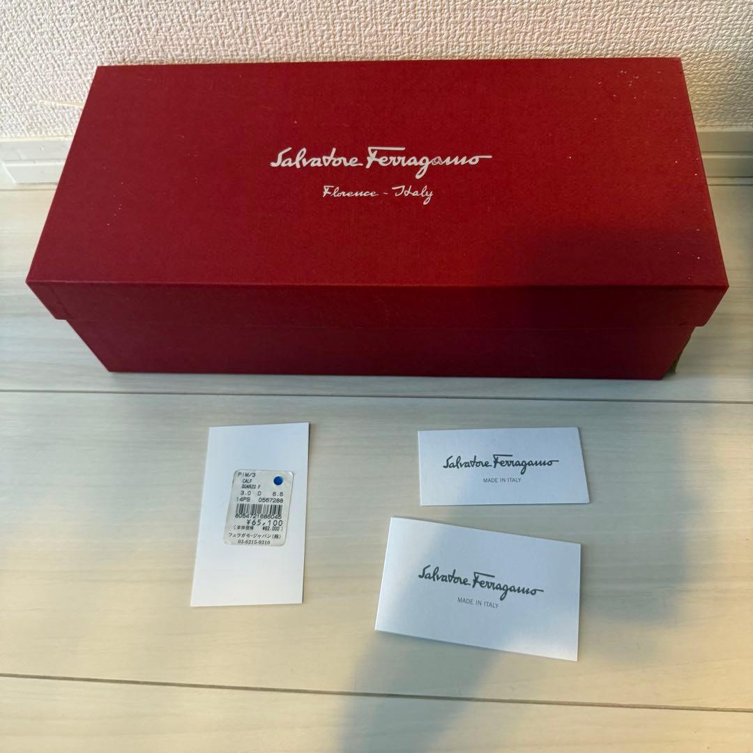 最終値下げ【未使用・長期保管品】サルバトーレフェラガモ パンプス ピンクベージュ