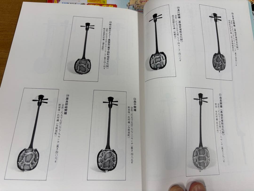 沖縄三線 マカビ型 八重山黒木 472グラム