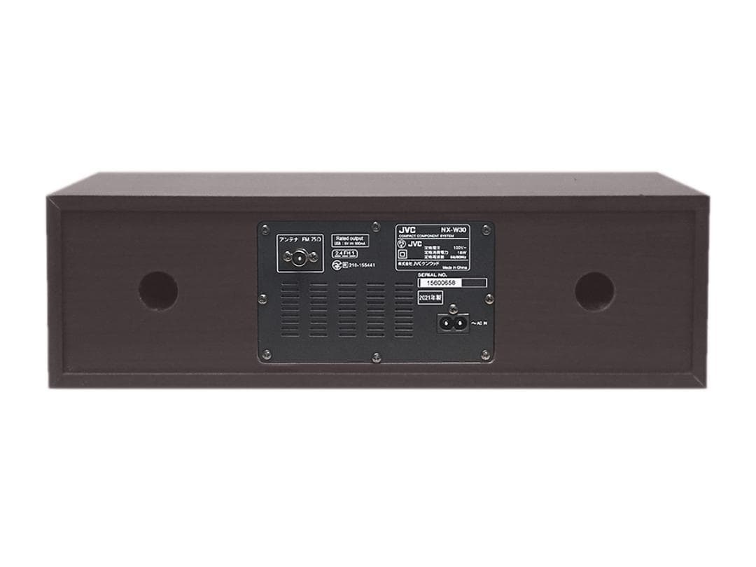 美品 JVC ケンウッド ビクター コンポ NX-W30 2021年製 動作品