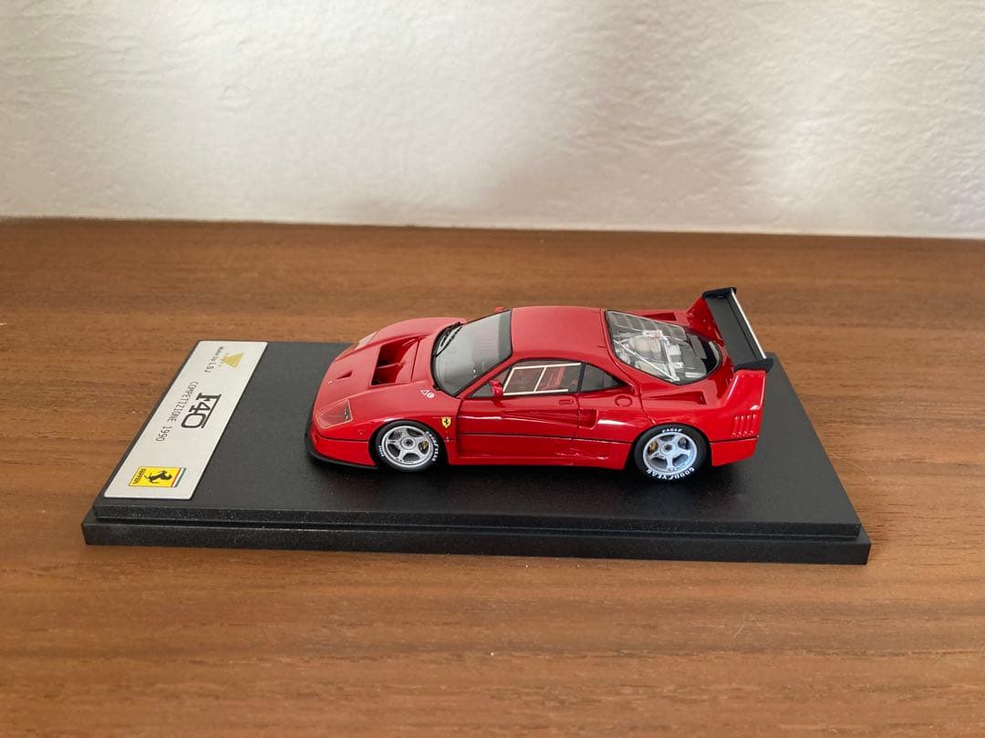 MakeUp 1/43 フェラーリF40 コンペツィオーネ 1990 - メルカリ