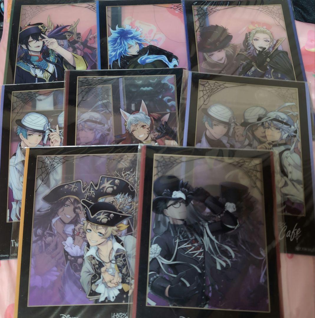 ツイステ カフェ特典 クリアカード コンプセット ツイステカフェ ノベルティのご紹介🔔】 今回の予約特典は2種！ ①通常