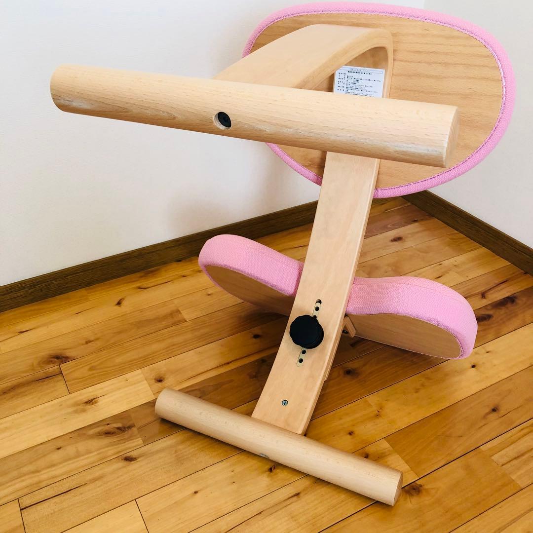 バランスチェア バランスイージー 桜 ピンク サカモトハウス製(現