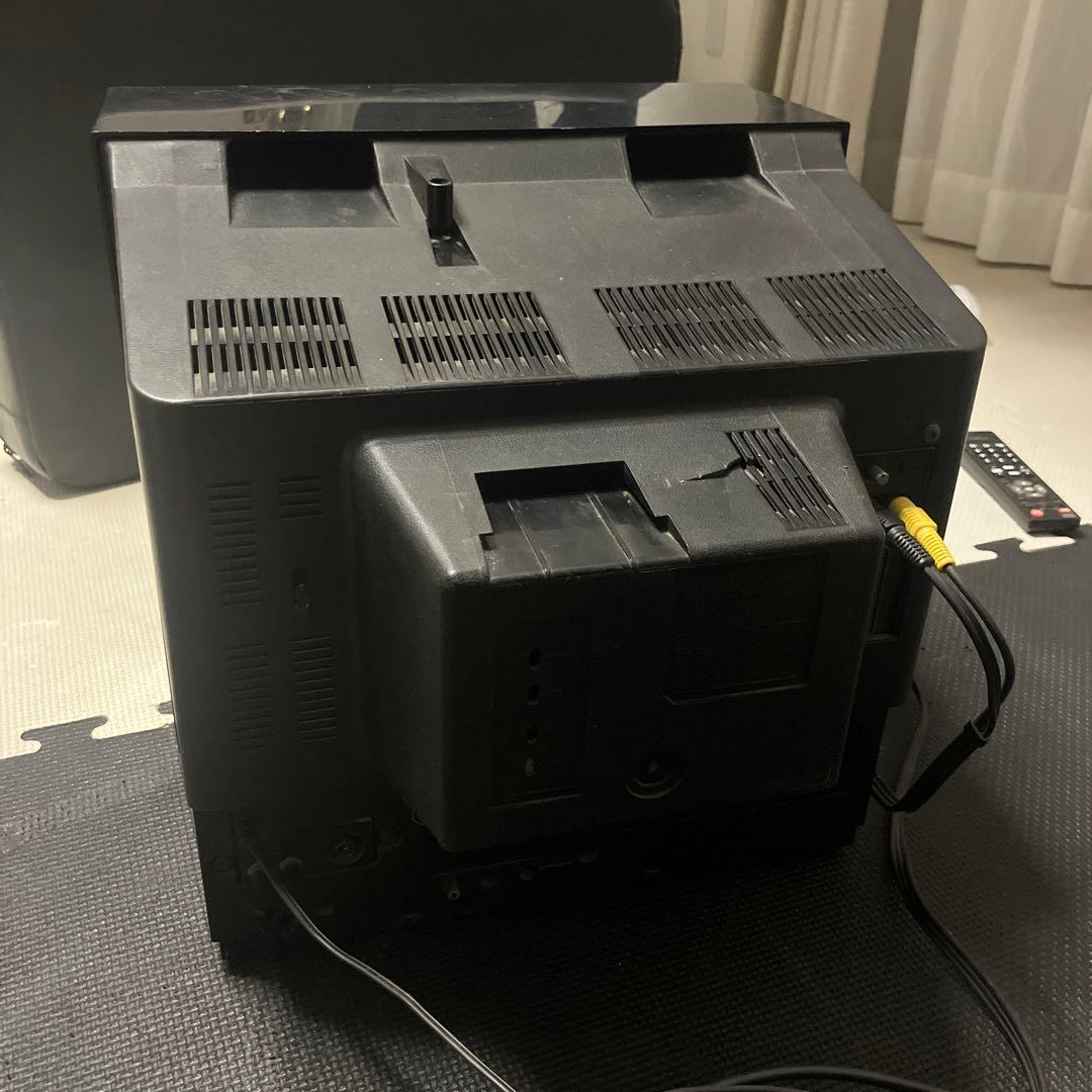 National TH-14G1 小型ブラウン管テレビ RGB接続