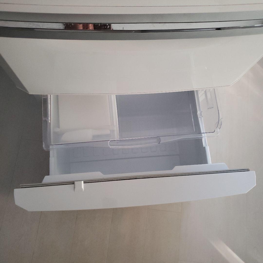 三菱　ホワイト 3ドア冷蔵庫 スリムデザイン