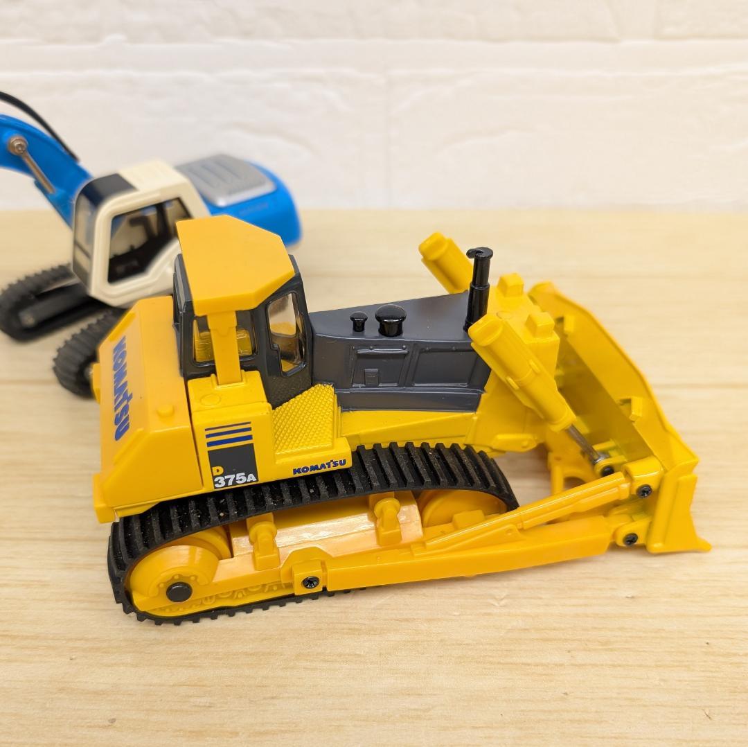 ダイヤペット 3個まとめ売り 建機 コマツ アガツマ 重機 ショベルカー