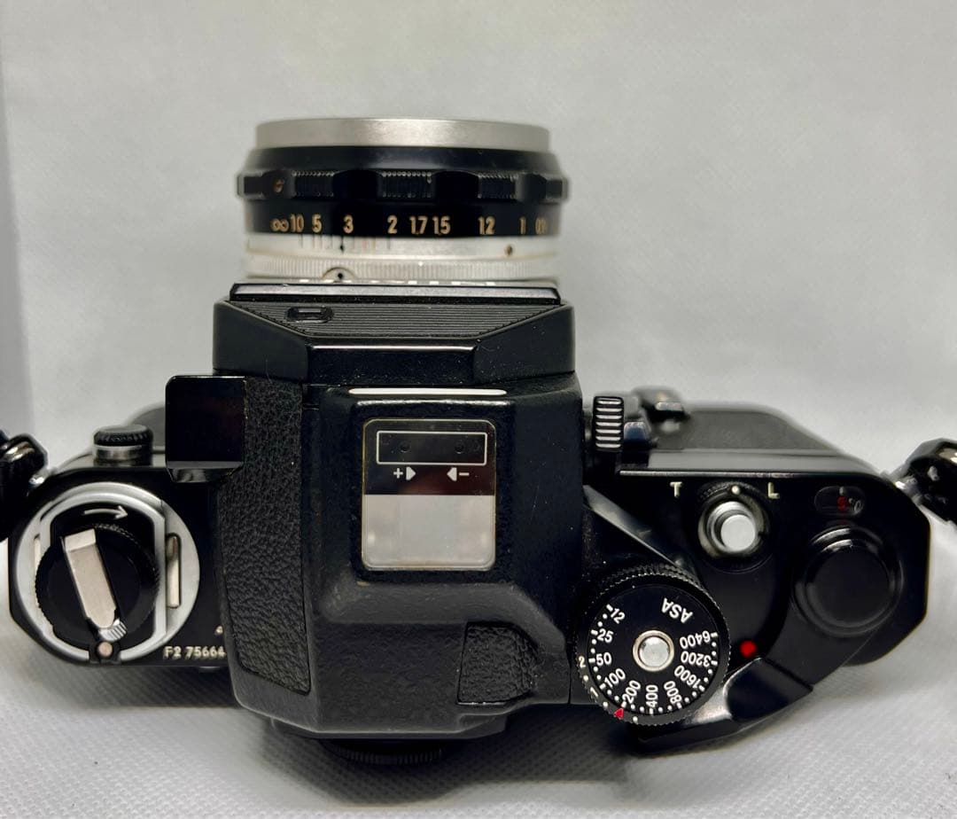 美品 アンティーク ニコンF2フォトミック 50mm F1.2ブラックNikon