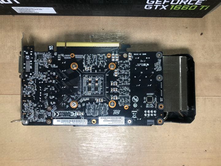 グラフィックボード・グラボ・ビデオカード Palit GeForce GTX 1660 Ti Dual 6GB