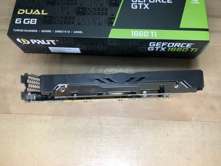 グラフィックボード・グラボ・ビデオカード Palit GeForce GTX 1660 Ti Dual 6GB
