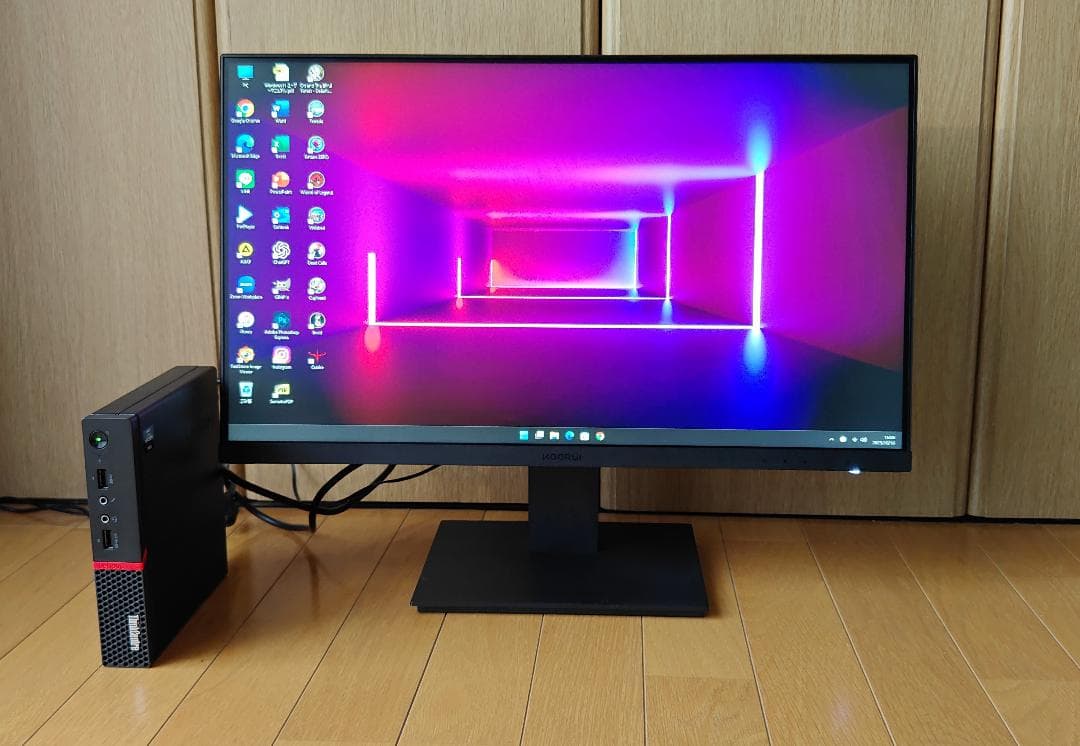 Lenovo省スペース高性能デスクトップPC③