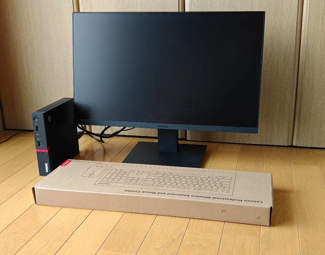 Lenovo省スペース高性能デスクトップPC③