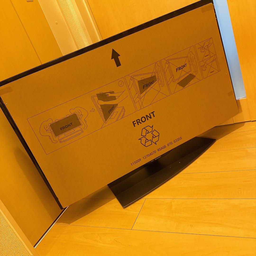 【送料込み】※故障品 42型 大画面 液晶テレビ 2022年購入 リモコン2個付