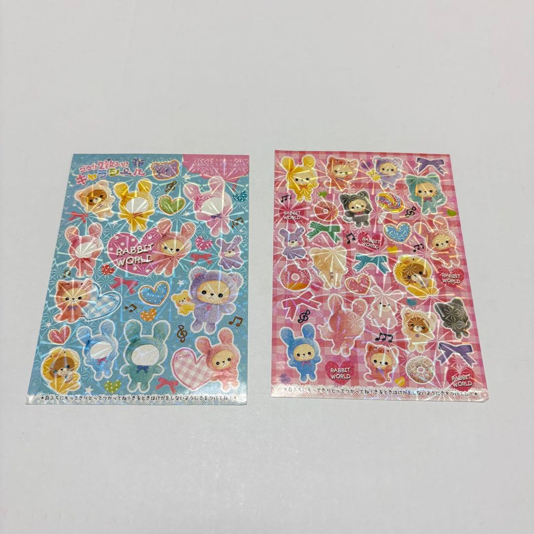 当時物】平成レトロ RABBIT WORLD うさぎ メモ帳 - メルカリ