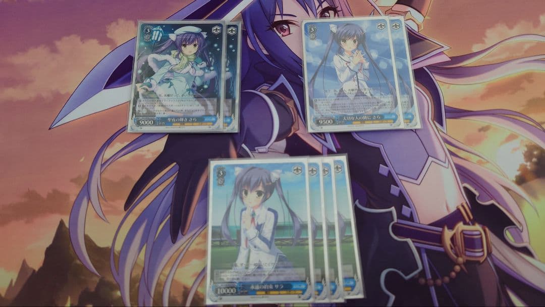 ヴァイスシュヴァルツ ダ・カーポIII さら単デッキ(青・緑) - メルカリ