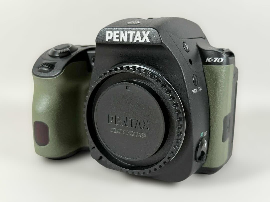 【極美品】PENTAX K-70 アイビー CLUB HOUSEモデル グリーン ペンタックス シャッター数300枚 10台限定生産 PENTAX K-70 アイビー