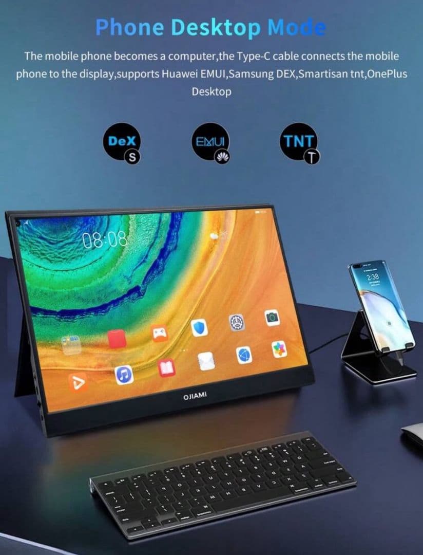 OJIAMI 1920*1080ポータブルモニター