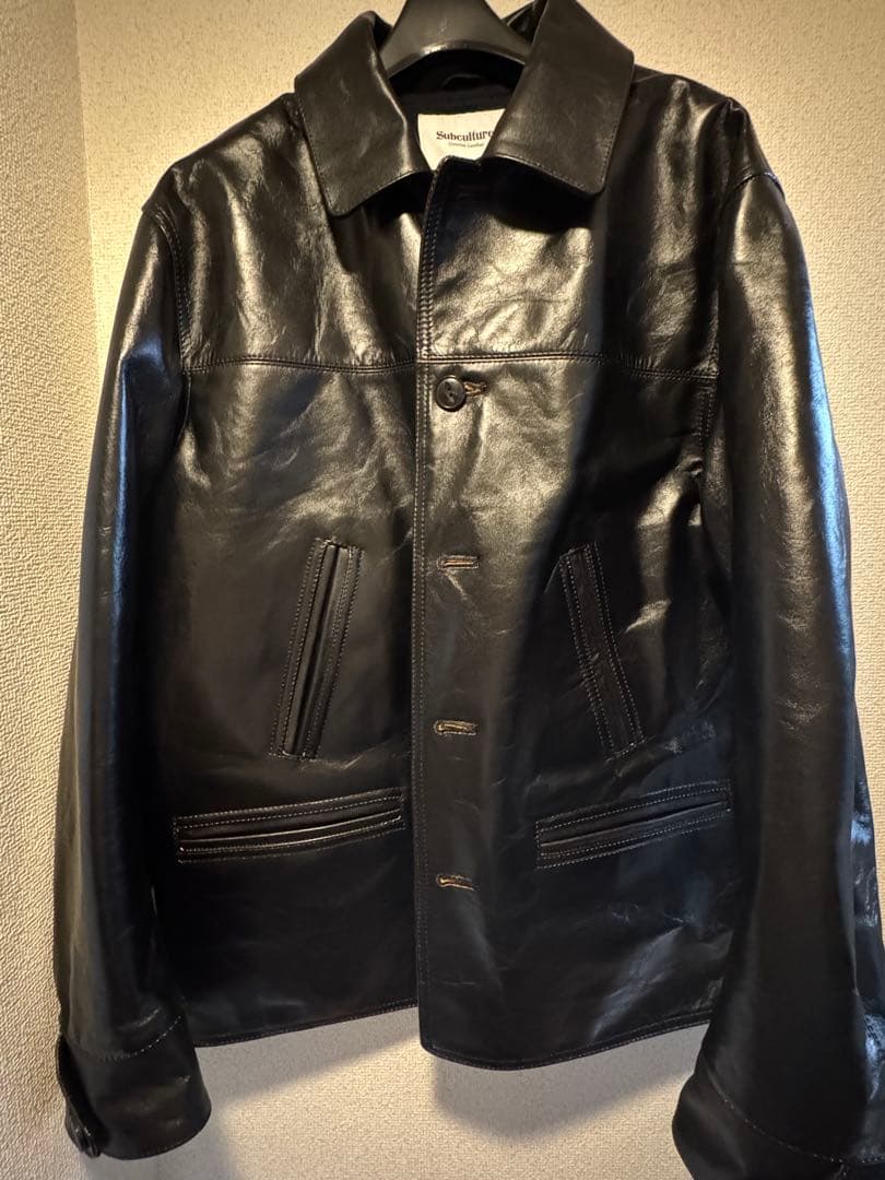 subculture レザー カーコート ホースハイド ジャケット GDC - メルカリ