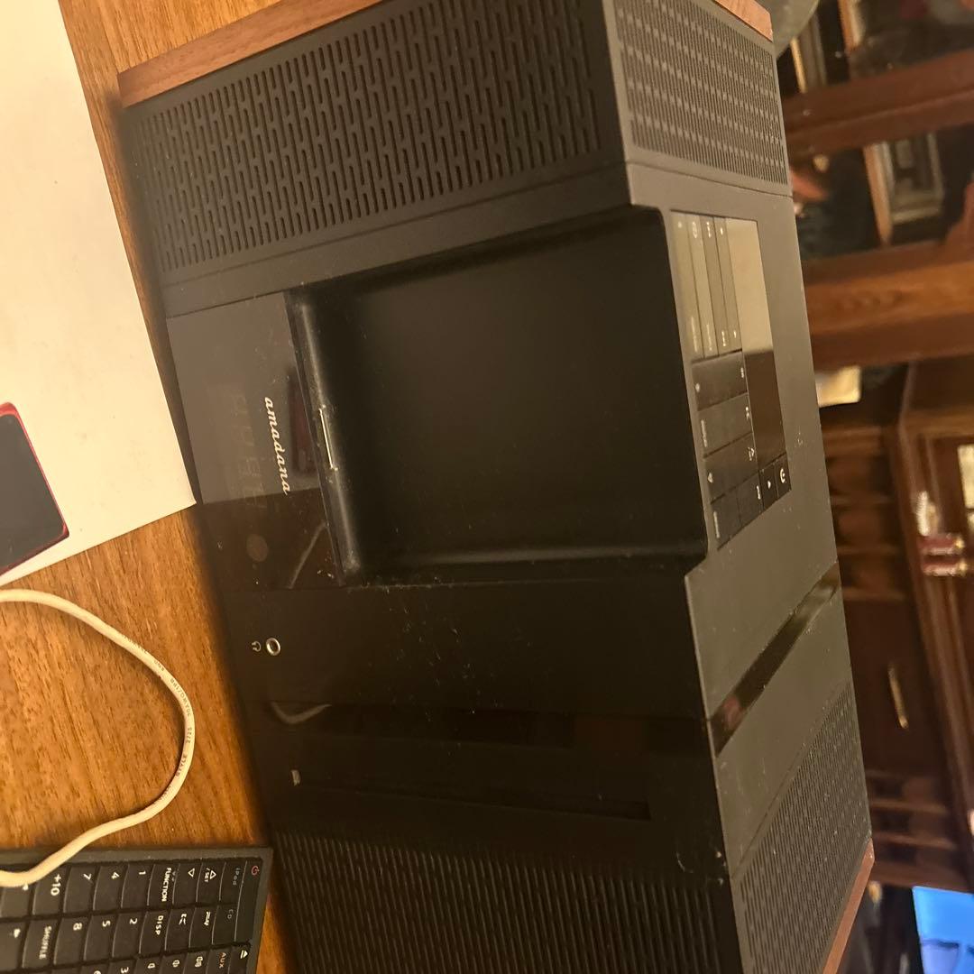 amadana アマダナ デスクトップオーディオ2 ブラック AD-203-BK