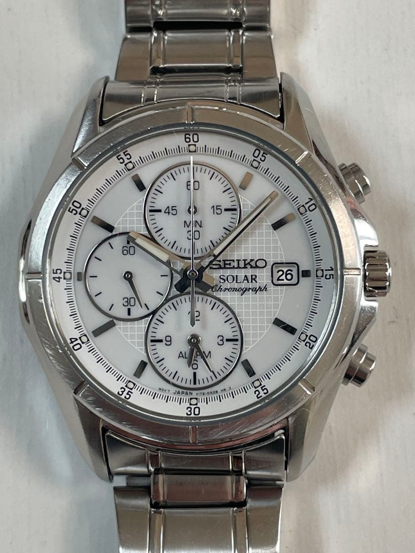SEIKO ソーラー　クロノグラフ腕時計 セイコーセレクション ソーラークロノグラフ 限定モデル ソーラー