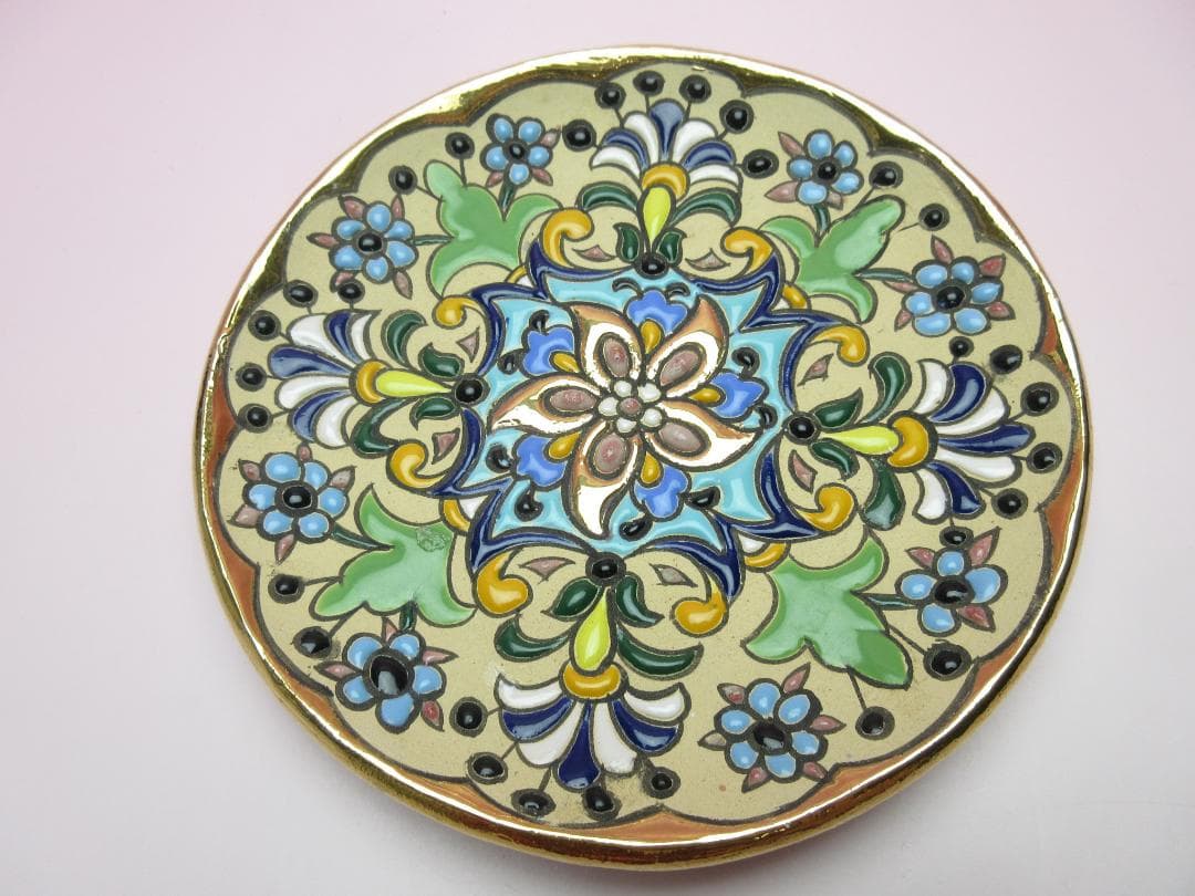 スペイン セビリア焼 飾り皿 CEARCO ORO DELEY 24K 他 - メルカリ