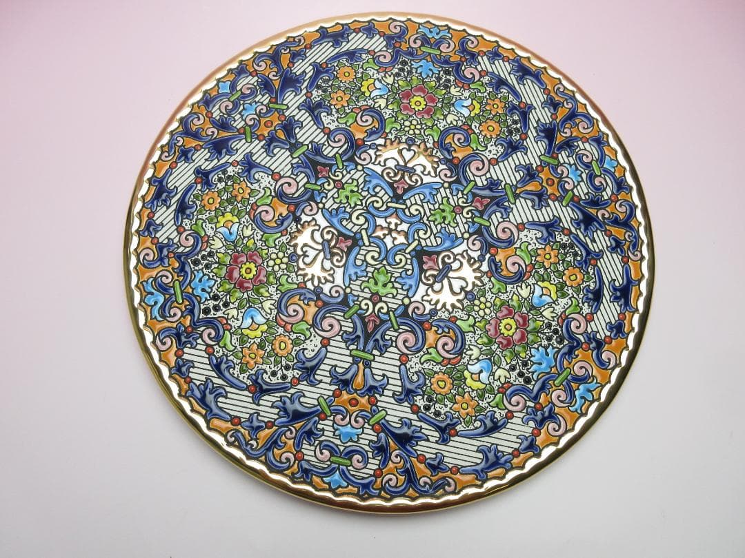 スペイン セビリア焼 飾り皿 CEARCO ORO DELEY 24K 他 - メルカリ