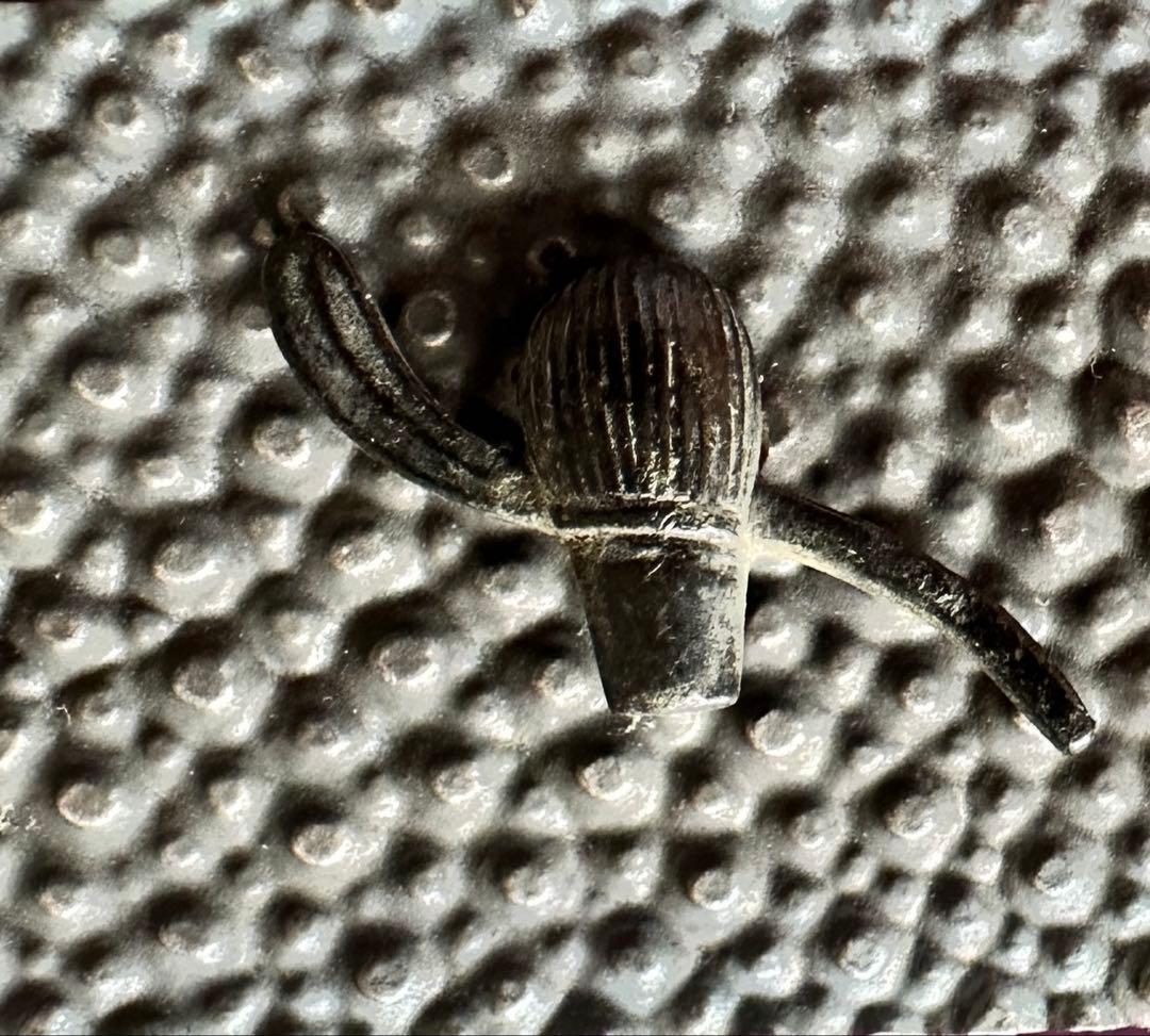 激レア 茶筅茶杓赤銅目貫