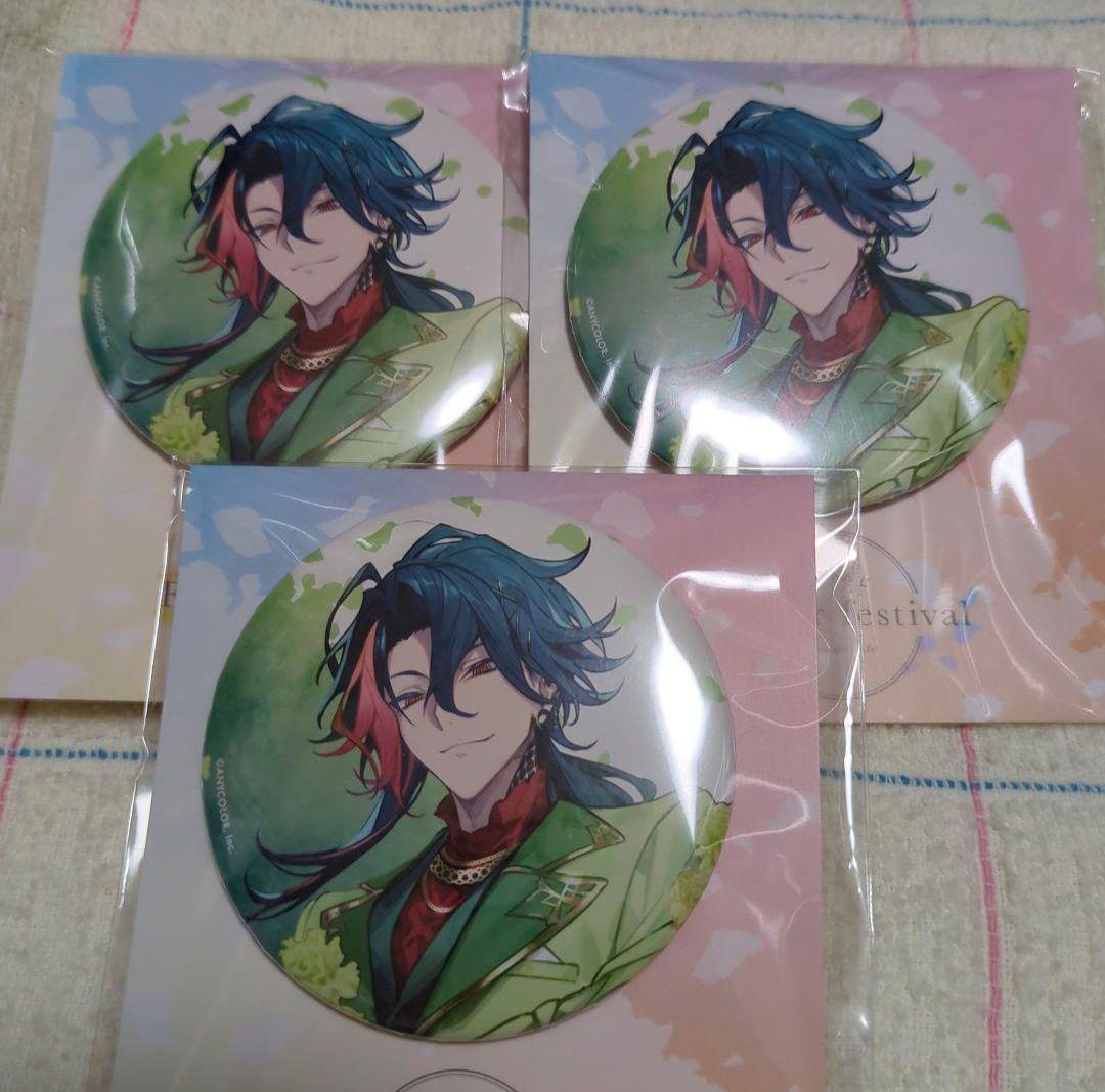 にじさんじ アニカフェ 魁星 缶バッジ - メルカリ