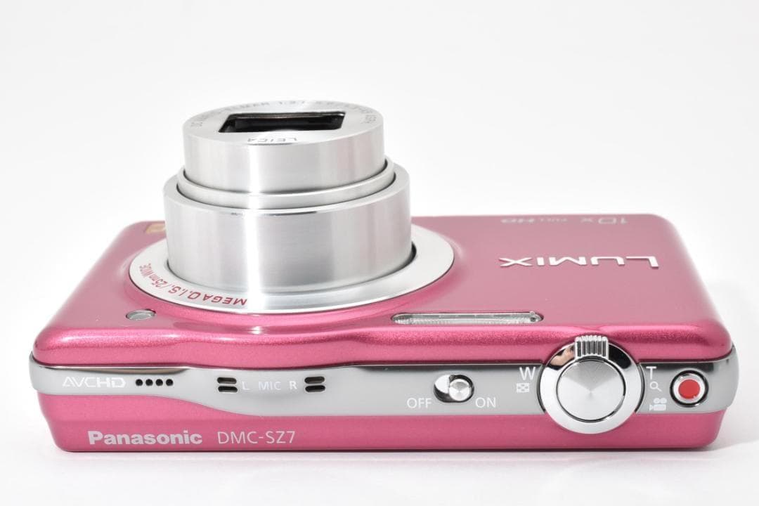 【お値下げ歓迎・ほぼ新品】Panasonic LUMIX DMC-SZ7 ピンク