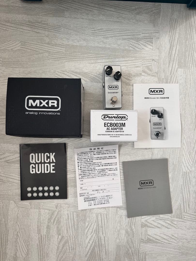 MXR booster エフェクター MXR® BOOSTER MINI - Dunlop