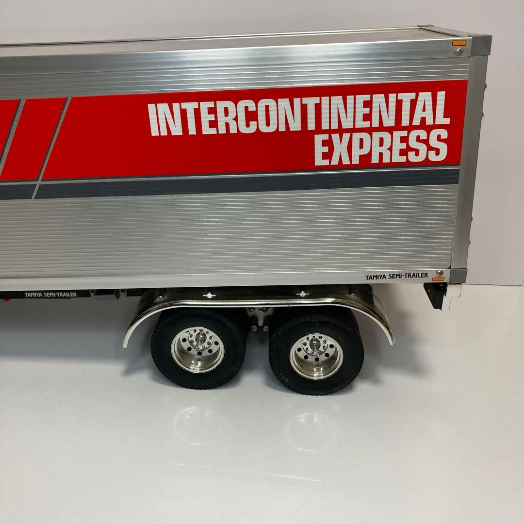 タミヤ 1/14RC トレーラートラック用 パネルバン セミトレーラー