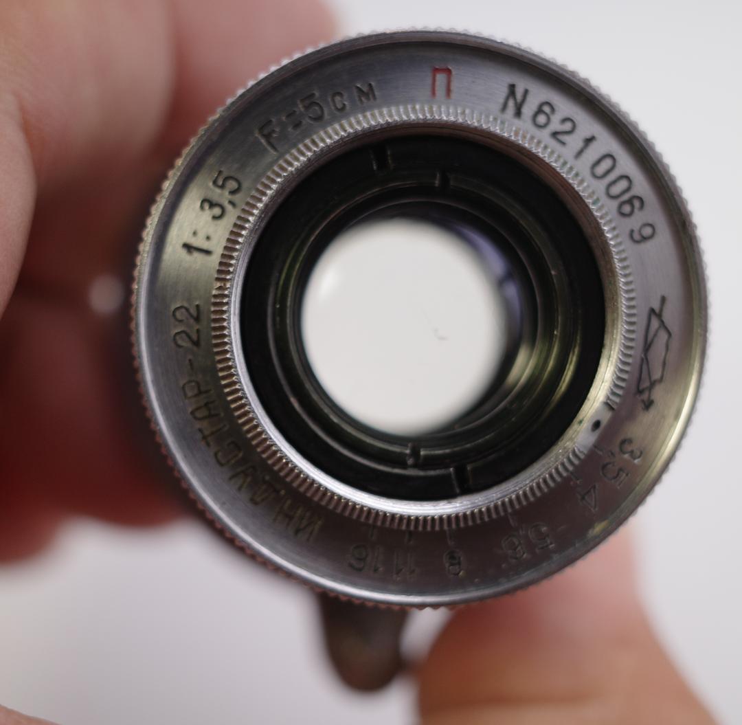 80 希少【RED P】 沈胴式 インダスター22 L39アダプター付 - メルカリ