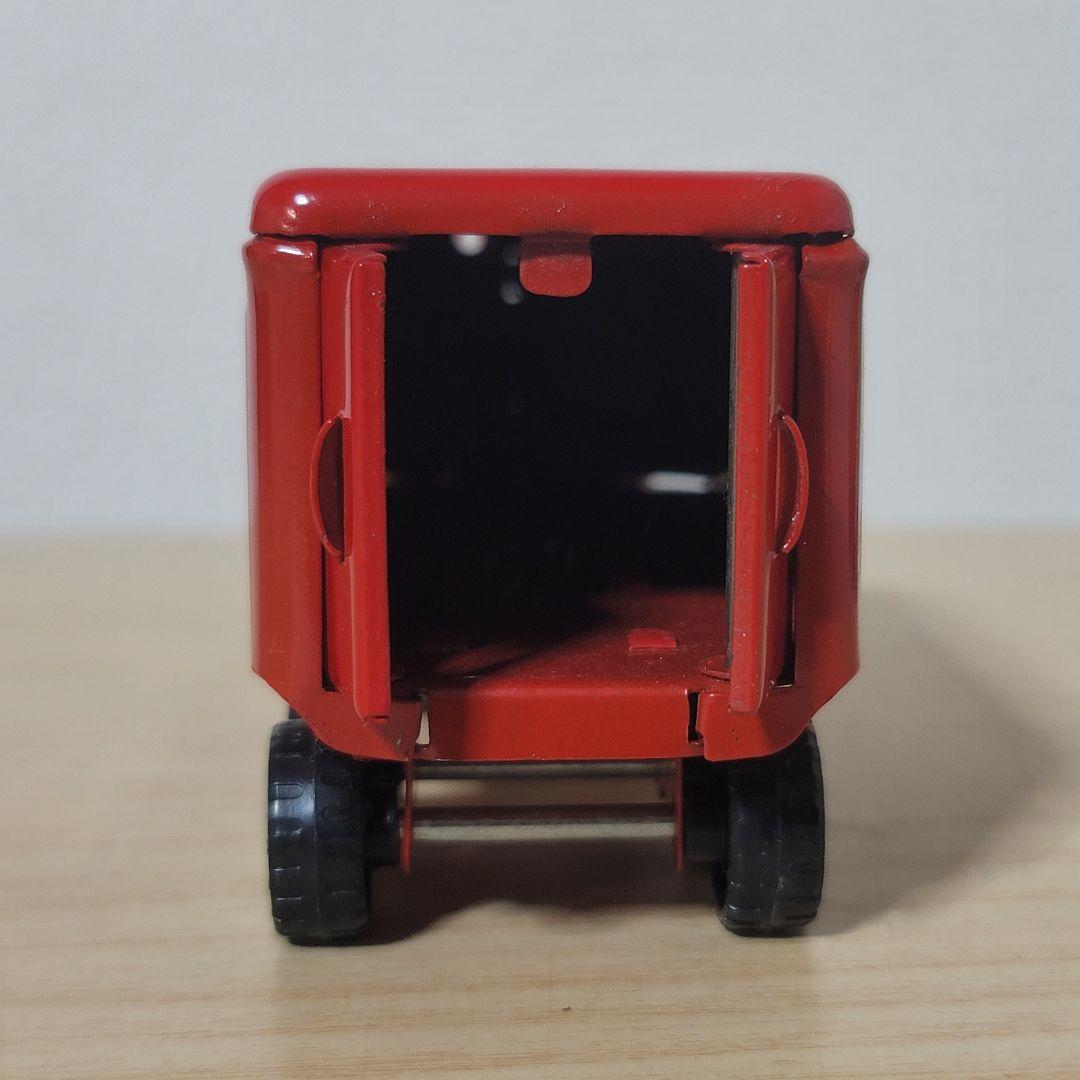 28m日迄価格 昭和レトロ ブリキ MARX 郵便トレーラートラック 箱付き