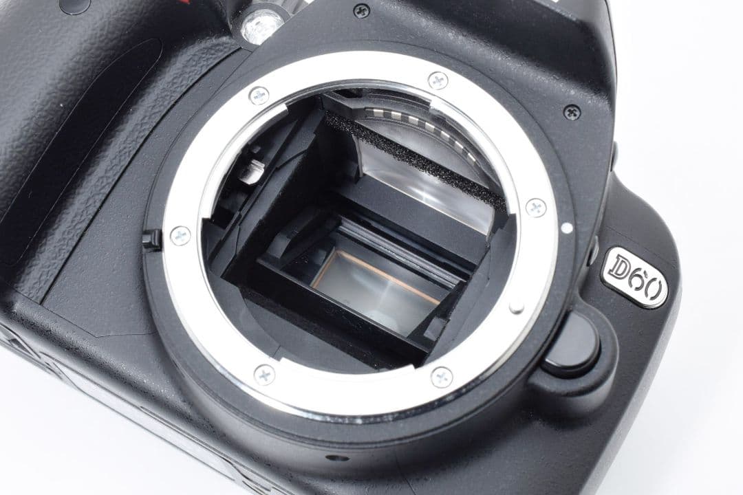 CCD搭載✨ニコン D60✨手ブレ補正 ダブルレンズ✨軽量 コンパクト 一眼レフ
