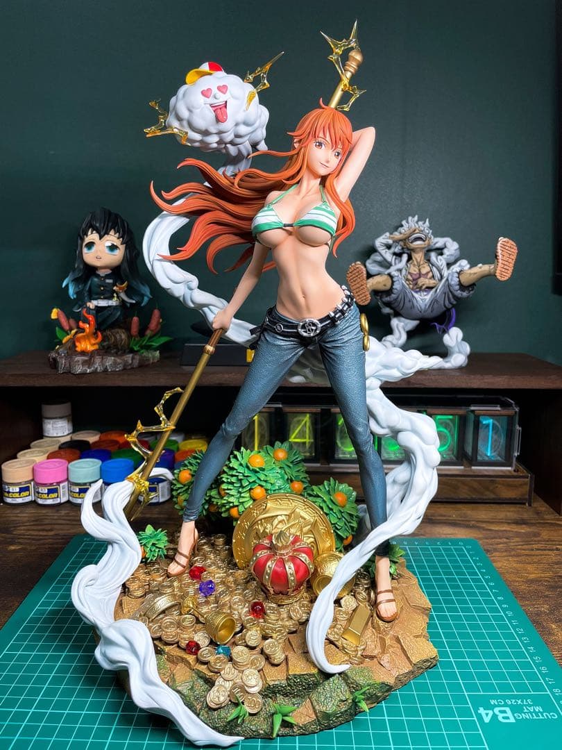 ONE PIECE ナミ 1/6スケール フィギュア ガレージキット - メルカリ