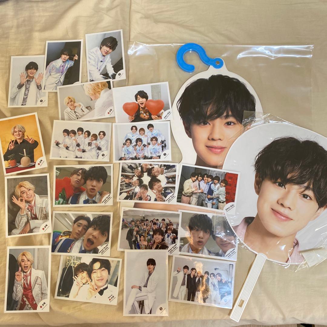 佐藤龍我 美 少年 エイシーズ ACEes うちわ ハンガー 写真 フォト