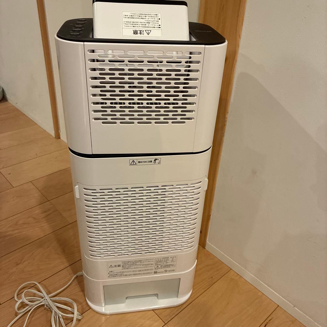 IRIS OHYAMA 除湿機 スタイリッシュホワイト