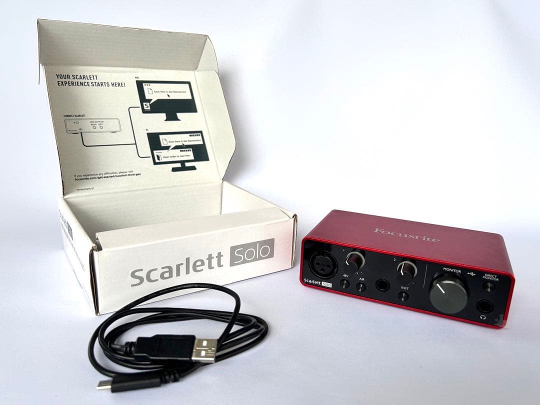 Focusrite 【ほぼ未使用】Focusrite フォーカスライト オーディオ