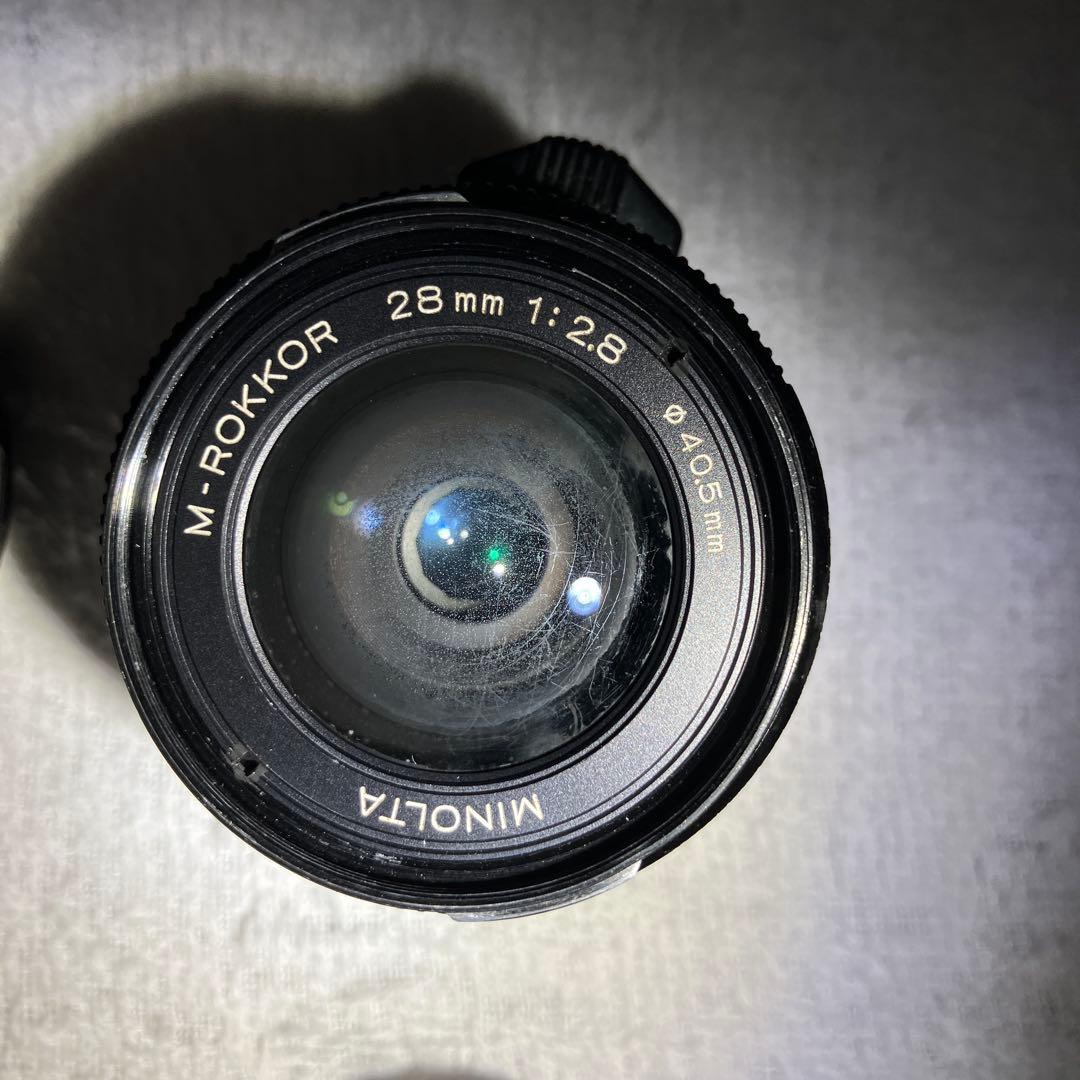 ミノルタ　M-ロッコール 28mm f2.8　Mマウント