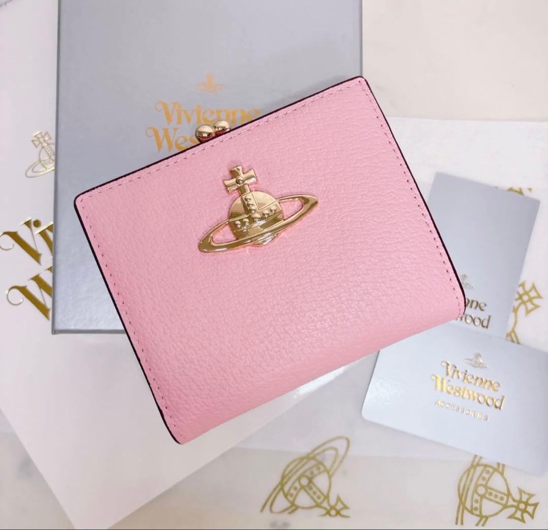 最新作◇高級感】ヴィヴィアン・ウエストウッド オーブ 二つ折り財布