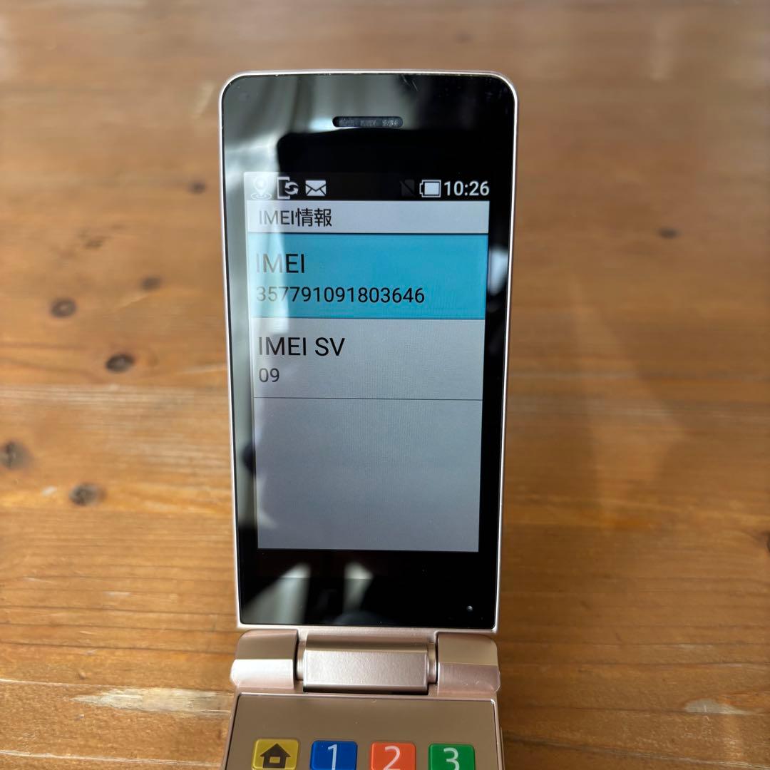 【美品】ソフトバンク かんたん携帯10 807SH