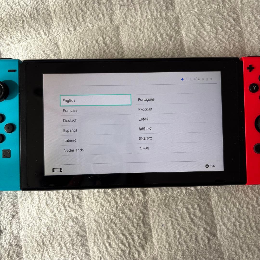k027様専用【半ジャンク品】Nintendo Switch 本体 赤/青 - メルカリ