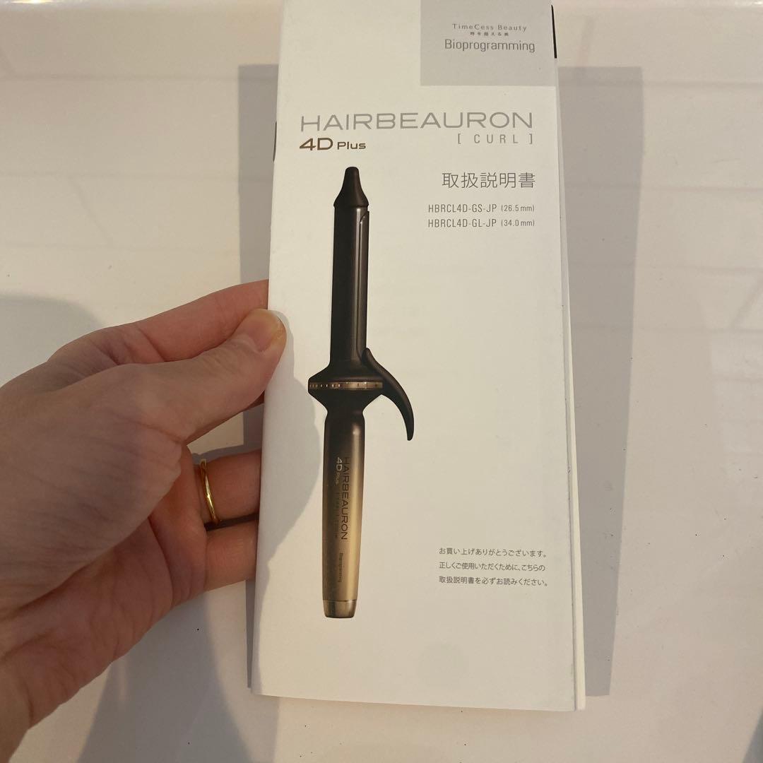 最終価格【ジャンク品】ヘアビューロン 4D plus カールL 34mm - メルカリ