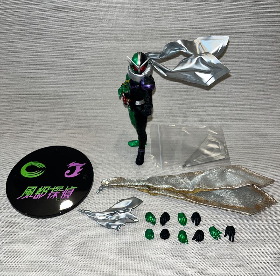 S.H.フィギュアーツ(真骨彫製法)仮面ライダーW サイクロンジョーカー風都探偵 S.H.Figuarts（真骨彫製法） 仮面ライダーW サイクロンジョーカー 風都