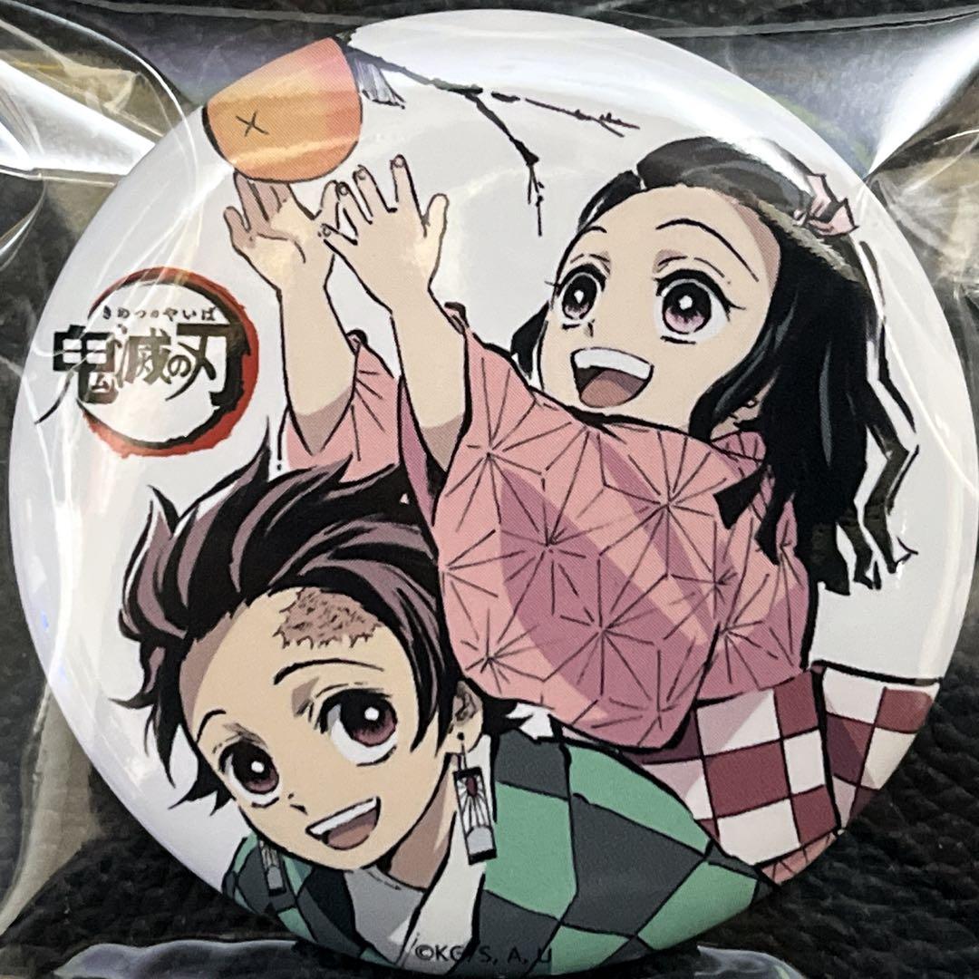 鬼滅の刃 全集中展限定 幕間画缶バッジ(アイキャッチ) 炭治郎&禰豆子