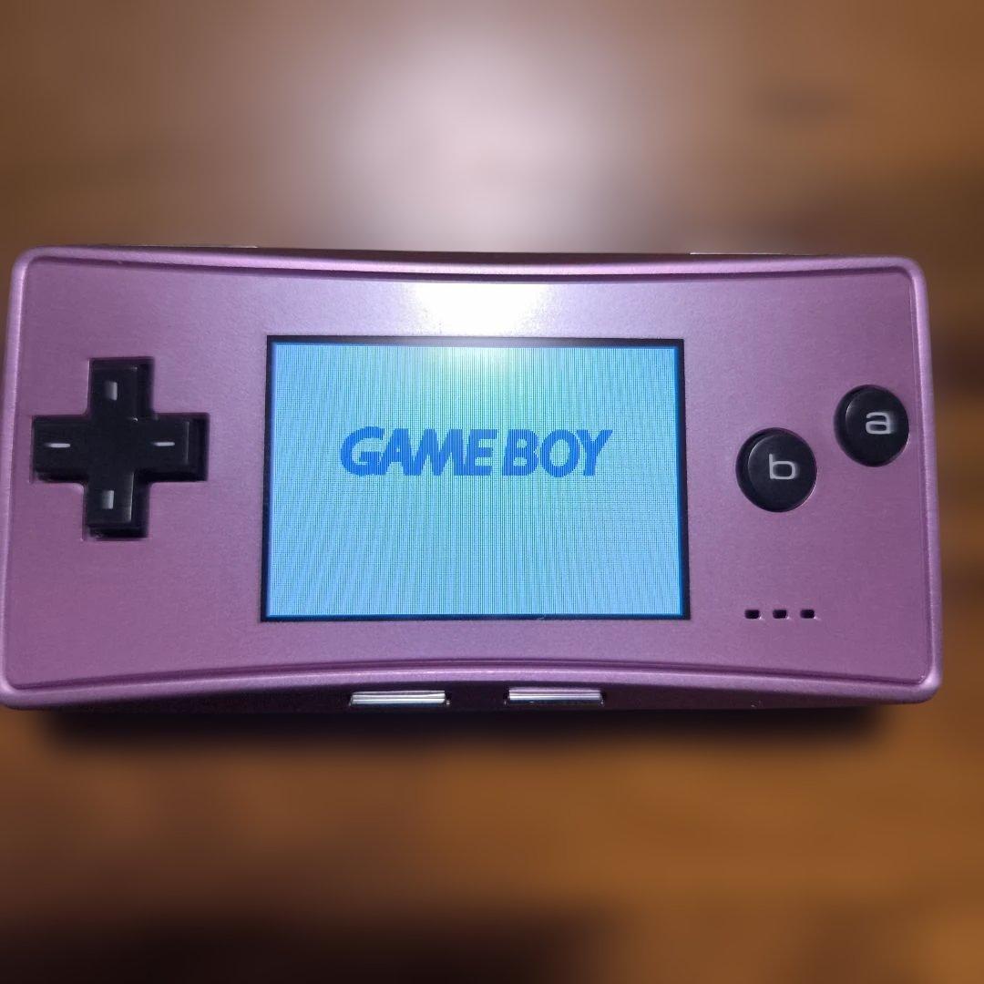 ☆ゲームボーイミクロ ニンテンドー 純正充電ケーブル 保護フィルム